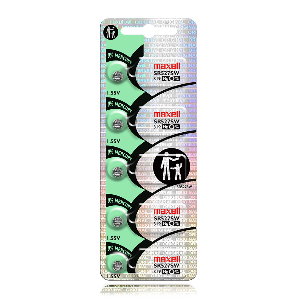 Maxell SR527SW/319 MERCURY FREE